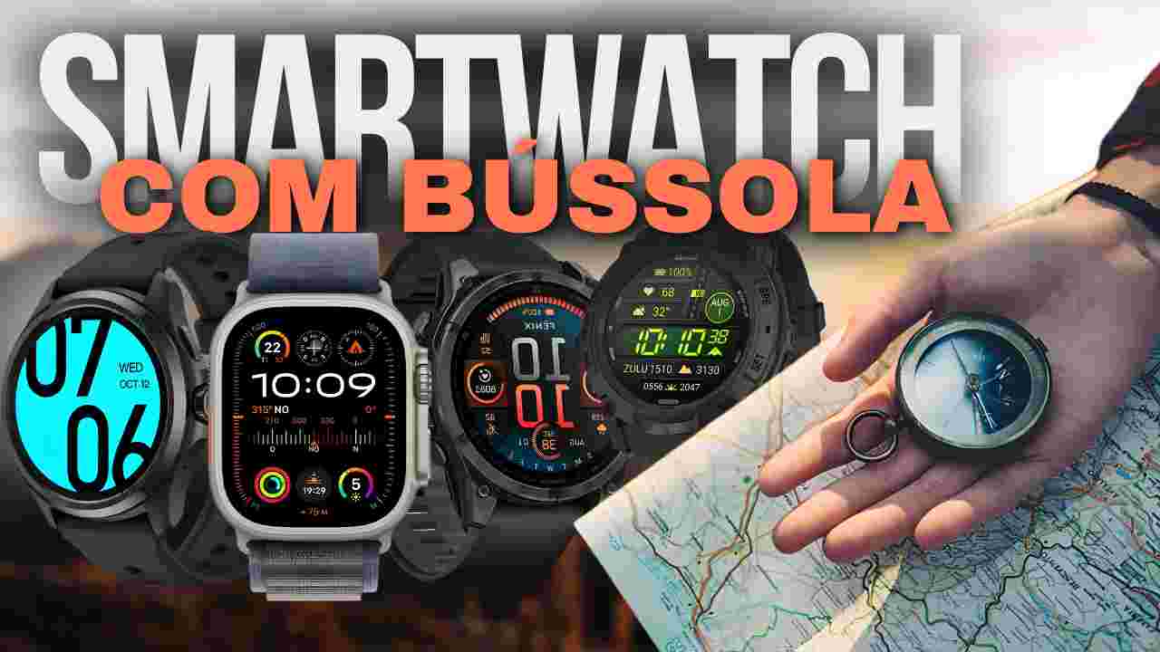 Smartwatch Com Bússola – Top 7 Modelos em 2025