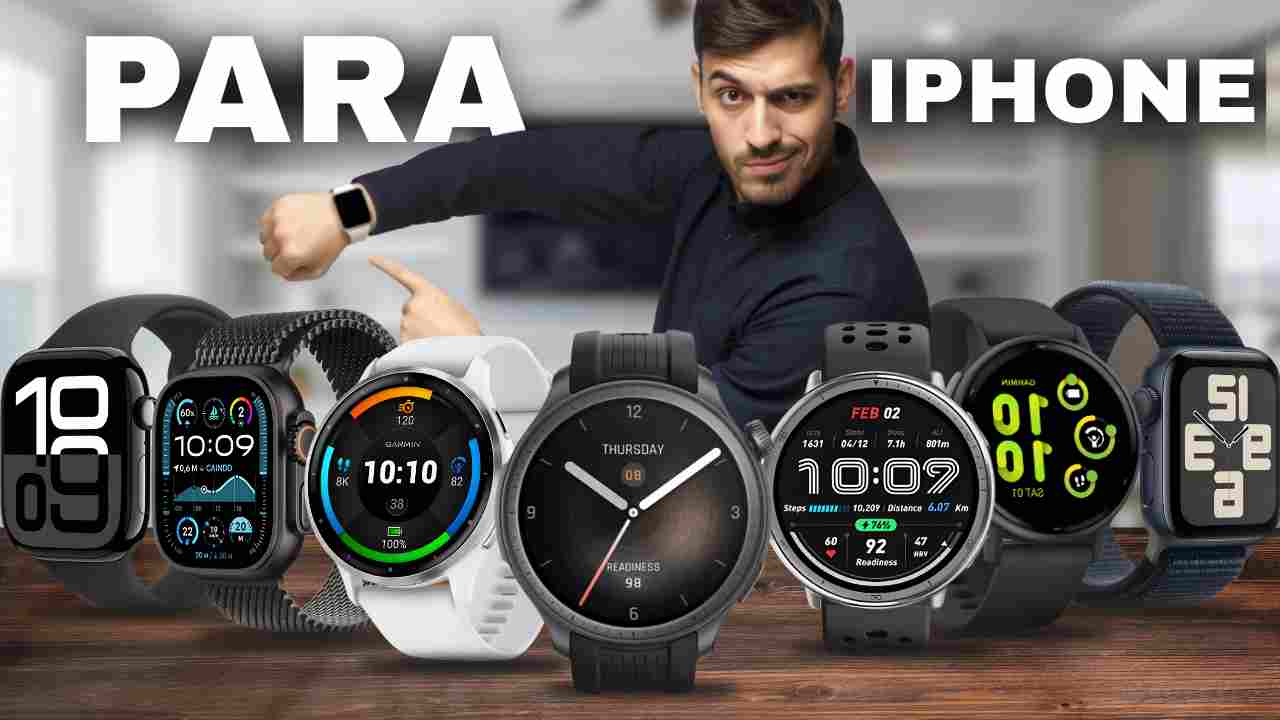 melhor smartwatch 2026 para iphone